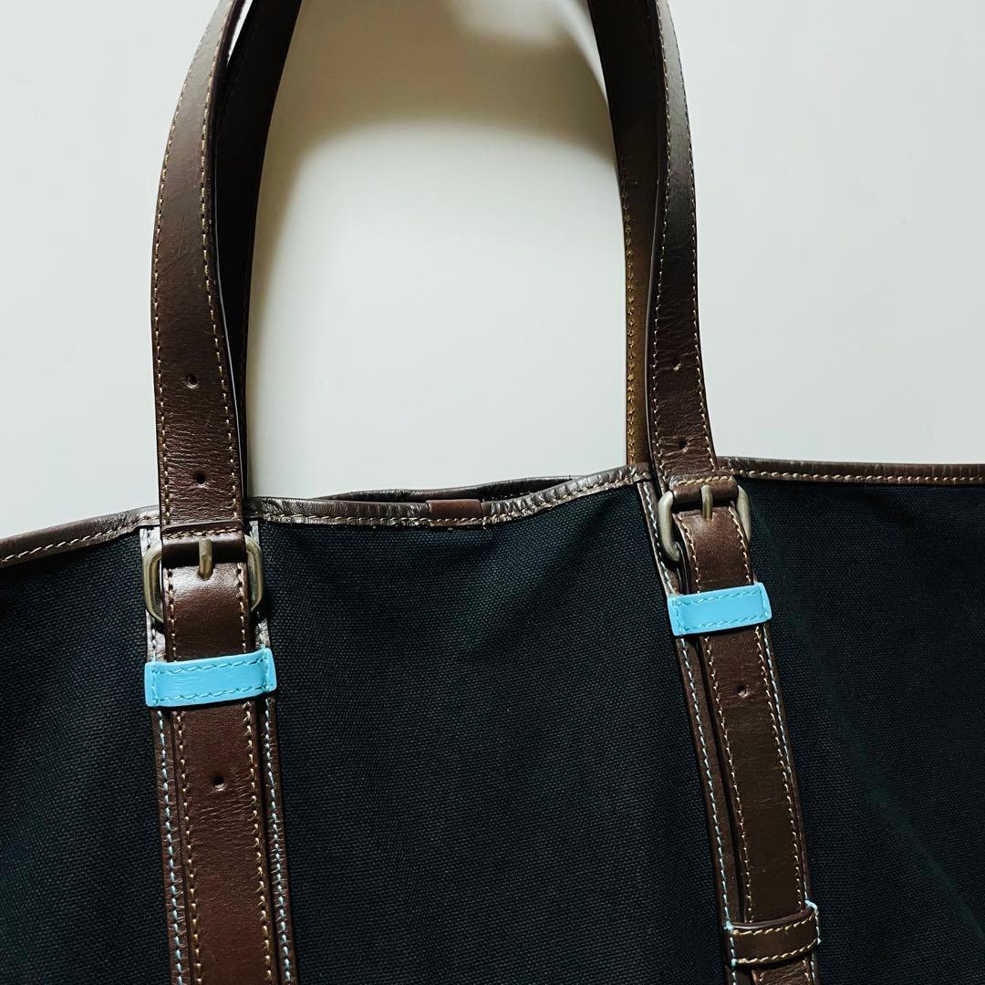 人気 ポールスミス カラーステッチトートバッグ ミリタリーブライツ 9392