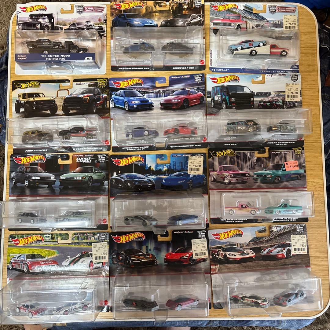 ホットウィール ミニカーセット 12パック