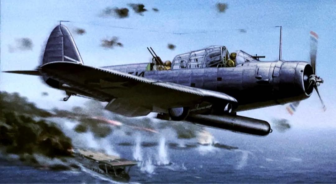 G.W.H 1/48 米海軍 TBD-1 デバステイター 1942 ミッドウェー - メルカリ