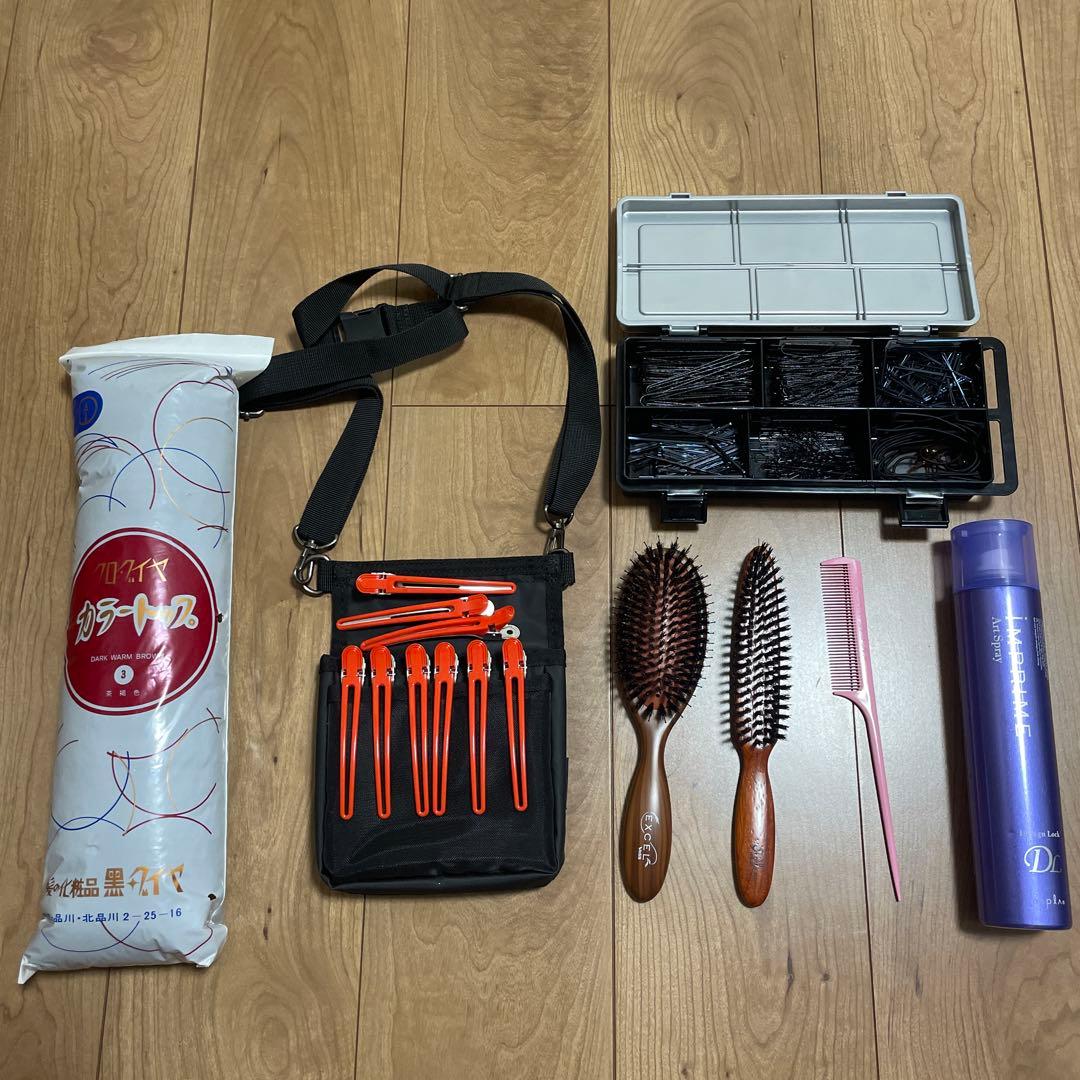 ヘアブラシ・コーム・ピン　ヘアアレンジセット