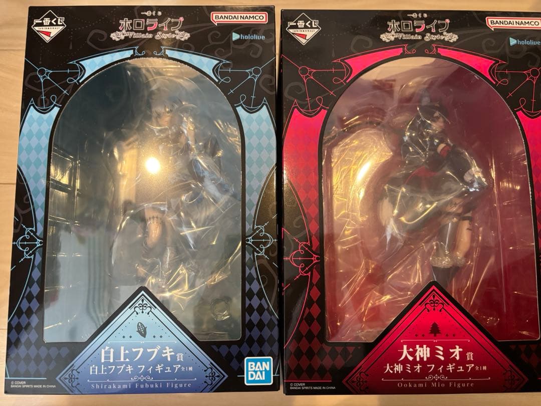 【新品未開封】　一番くじ　ホロライブ　白上フブキ　大神ミオ