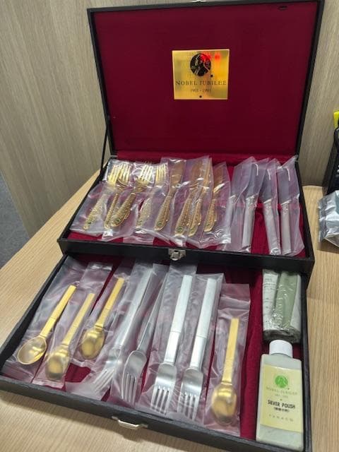 【新品未使用】YAMACO ヤマコ NOBELJUBILEE カトラリーセット