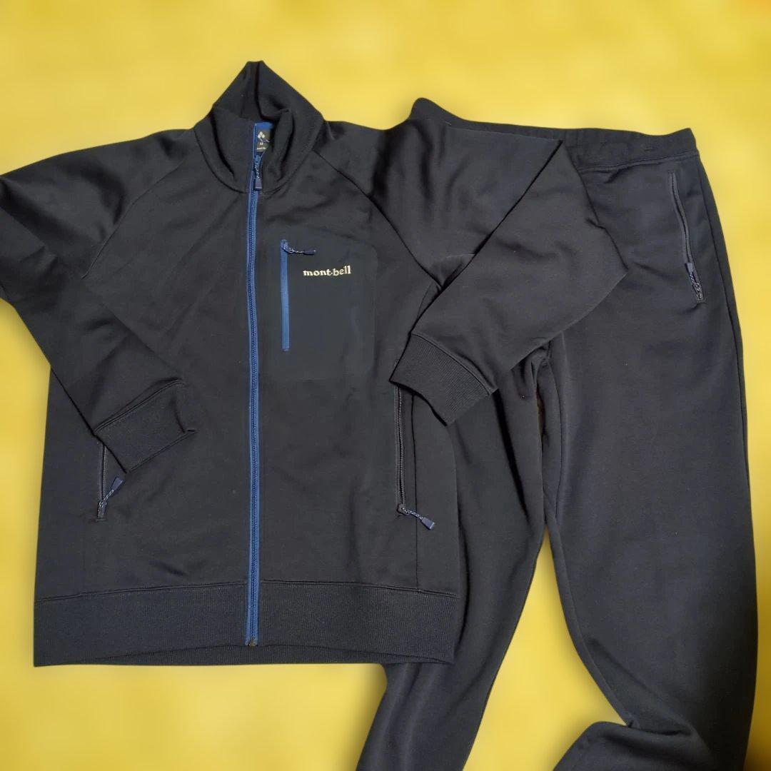 mont-bell ネイビージャージ上下セット アウトドアファッションドッドコム | 【マウンテンジャージ】サイズ感