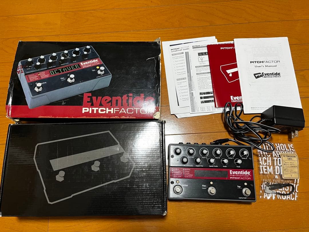 Eventide PitchFactor ジャンク　変換アダプター付き