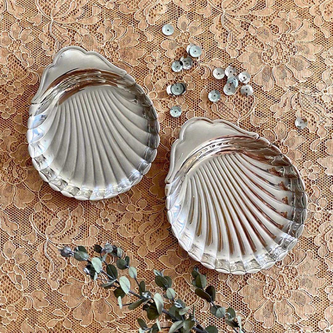 新品未開封♡Christofle フランス製 シルバープレート シェル型 ギフト