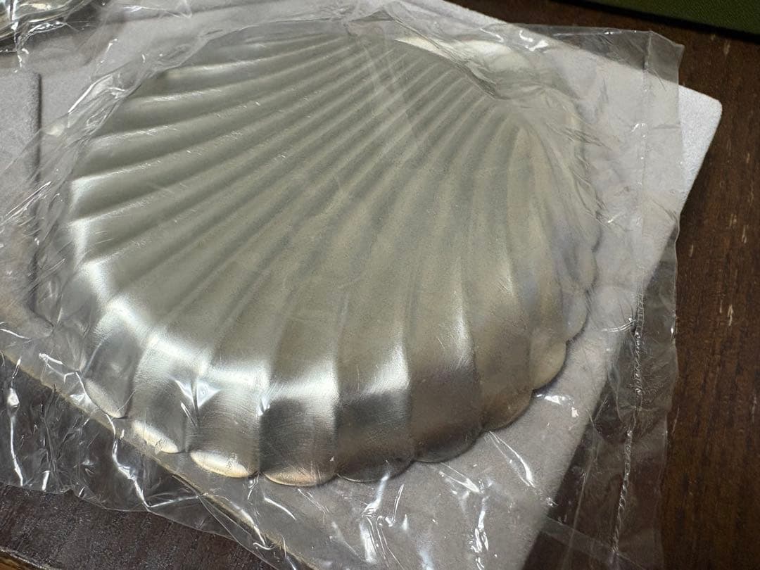 新品未開封♡Christofle フランス製 シルバープレート シェル型 ギフト