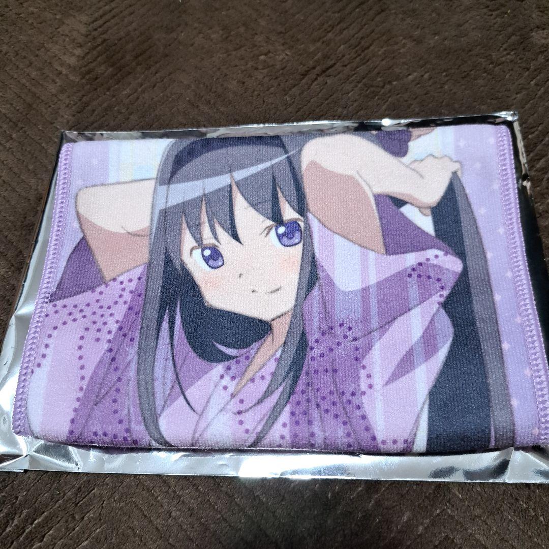 魔法少女まどか⭐︎マギカ×極楽湯 マフラータオル 暁美ほむら - メルカリ