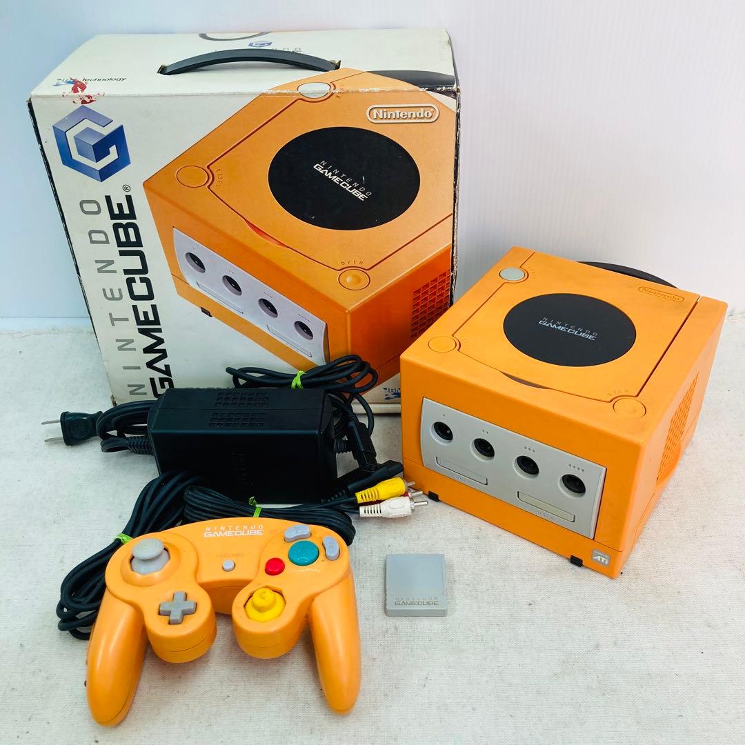 動作確認済 箱有 Nintendo ゲームキューブ 本体 オレンジ さ4 - メルカリ