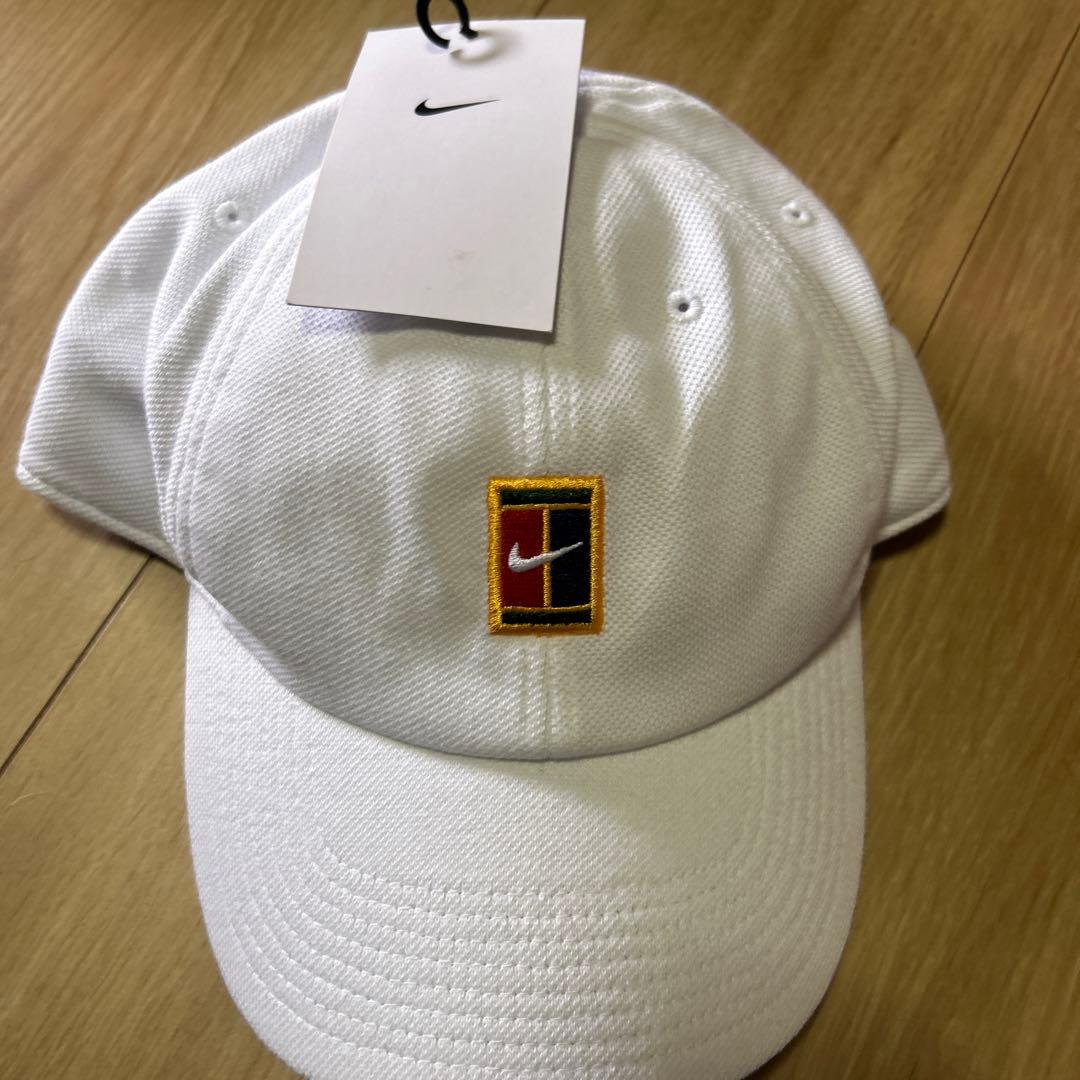 ナイキ テニスキャップ NIKE コート ヘリテージ86 テニス 白 ホワイト