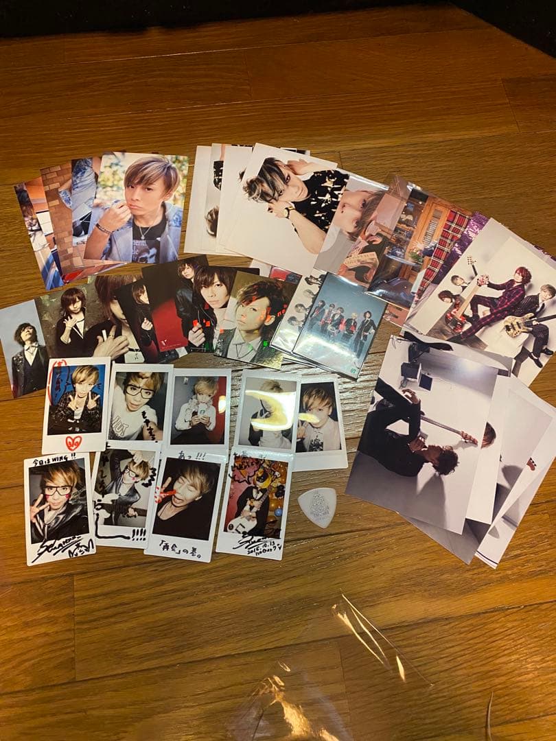 Satoチェキ、使用済ピック、ブロマイド、ポストカード