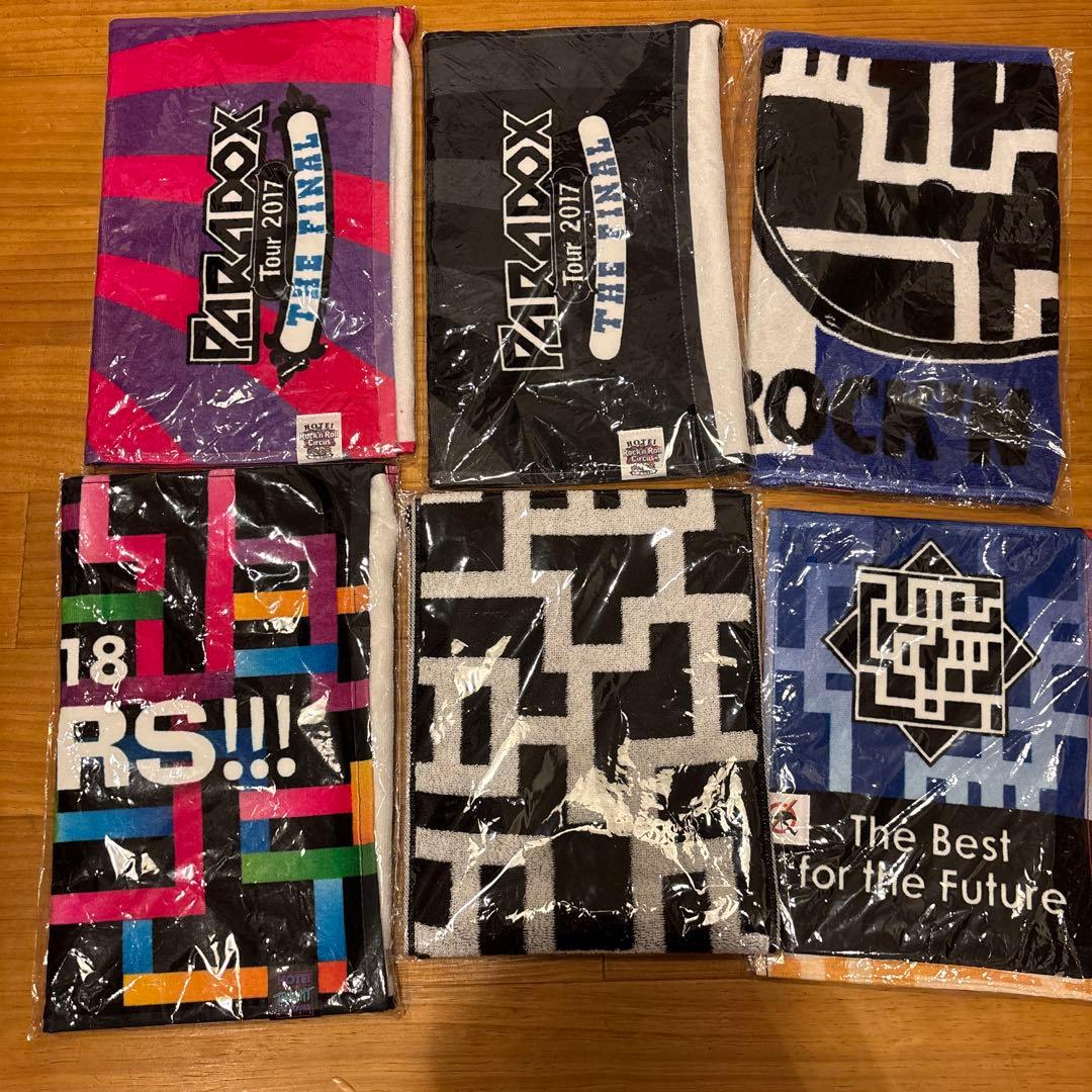 新品　布袋寅泰　タオル　6枚セット