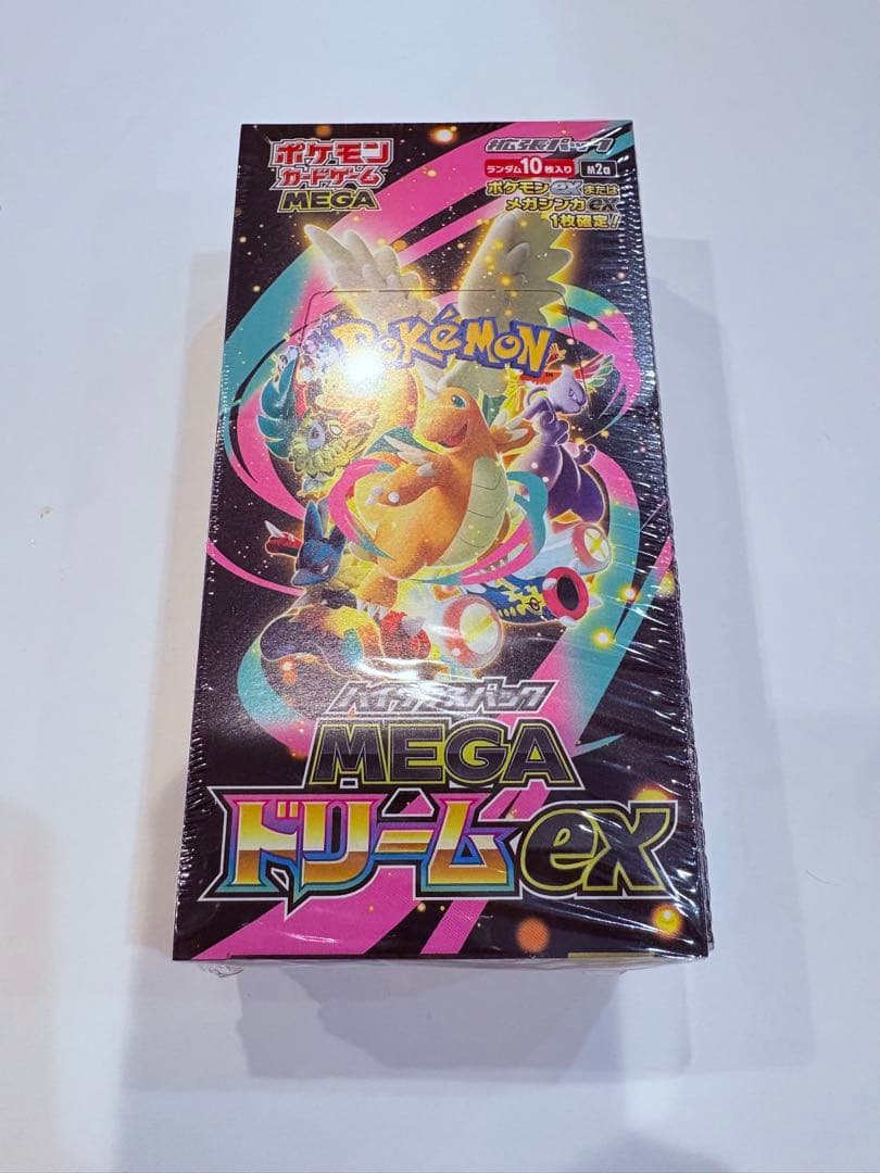 ポケカ MEGA ドリームex BOX 新品未開封　シュリンク付き