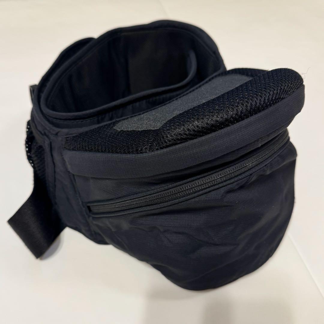 ポルバン アドバンス シングルショルダー付き ブラック ヒップシート