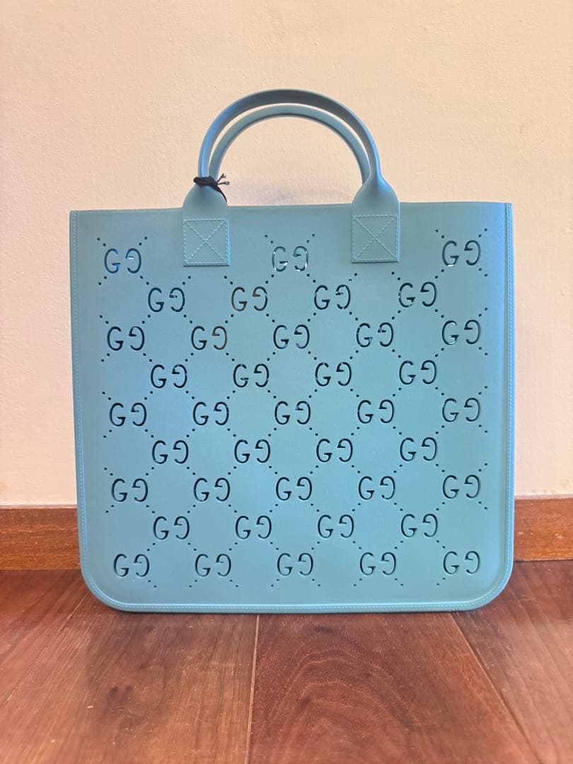 新品未使用 グッチ　ラバートートバッグ　チルドレン　GUCCI