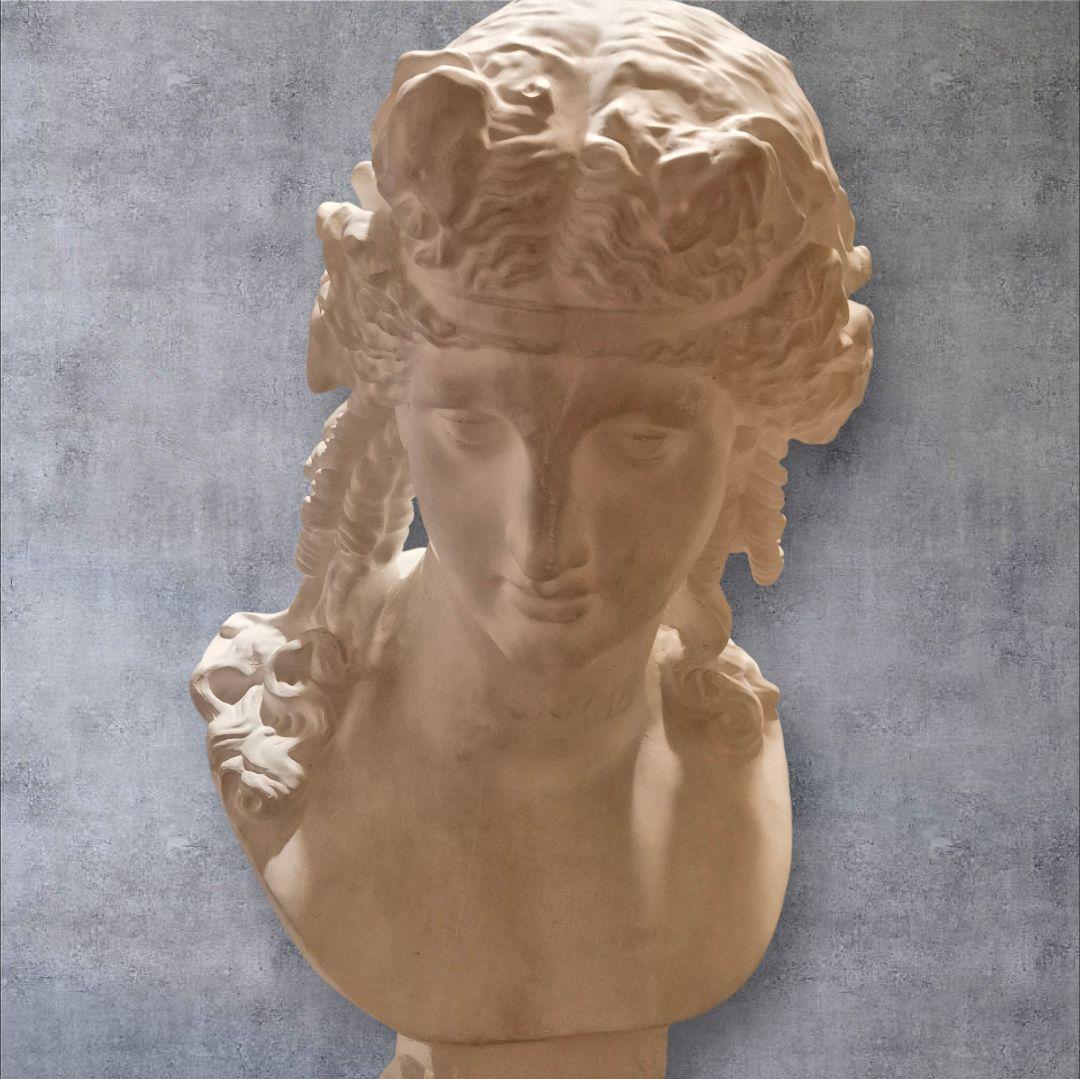 石膏像 アリアス胸像 デッサン