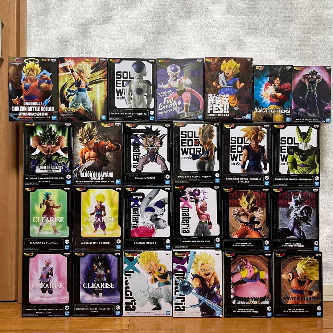 ②ドラゴンボール フィギュアセット まとめ売り 25点 - メルカリ