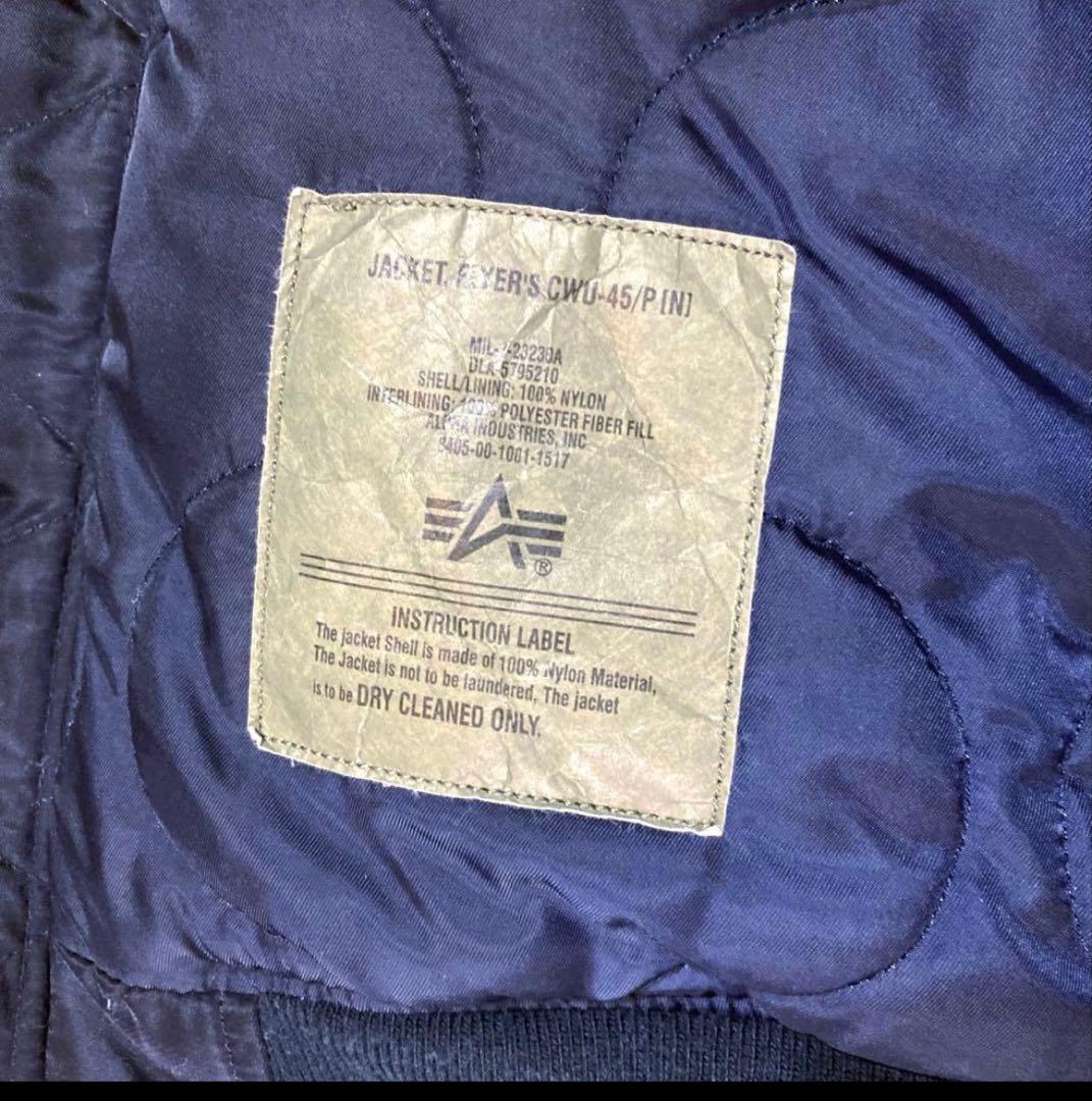 ALPHA INDUSTRIES ネイビー ジャケット L ALPHA INDUSTRIES ネイビー