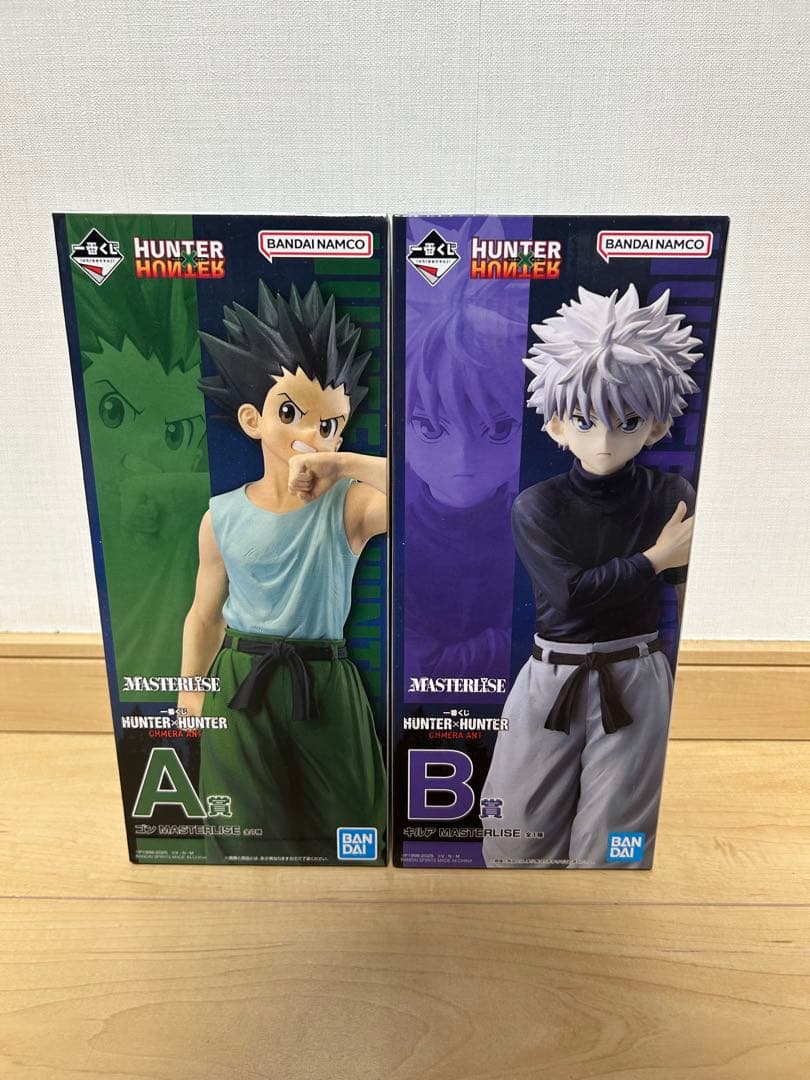 HUNTER × HUNTER 一番くじ ゴン キルア フィギュア キメラアント