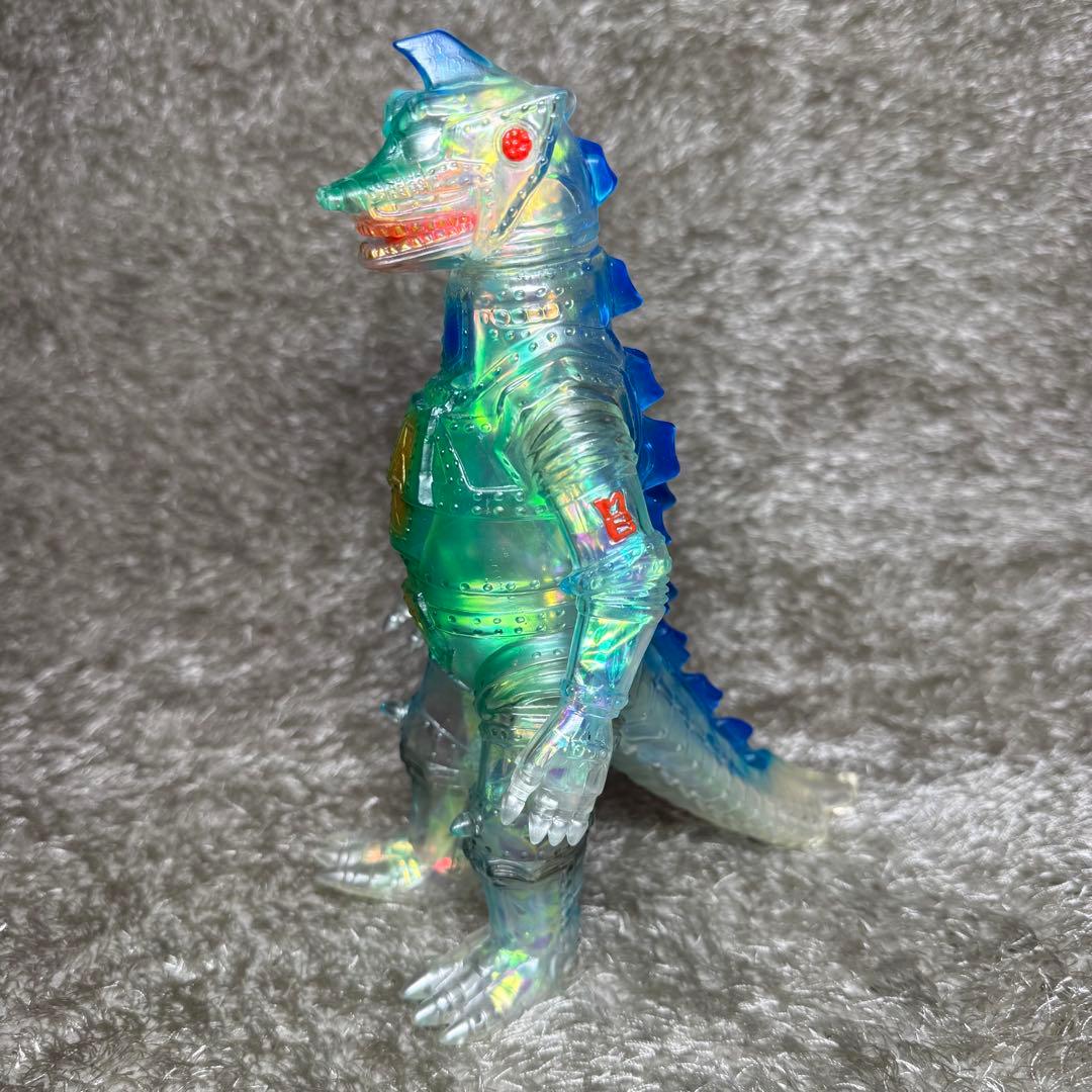 ブルマァク メカゴジラ オーロラカラー ソフビ【開封品】