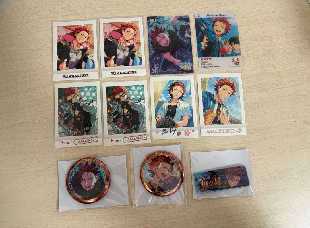 鬼龍紅郎 まとめ売り‼️ あんスタ ぱしゃこれ エモカ 缶バッジ クリア