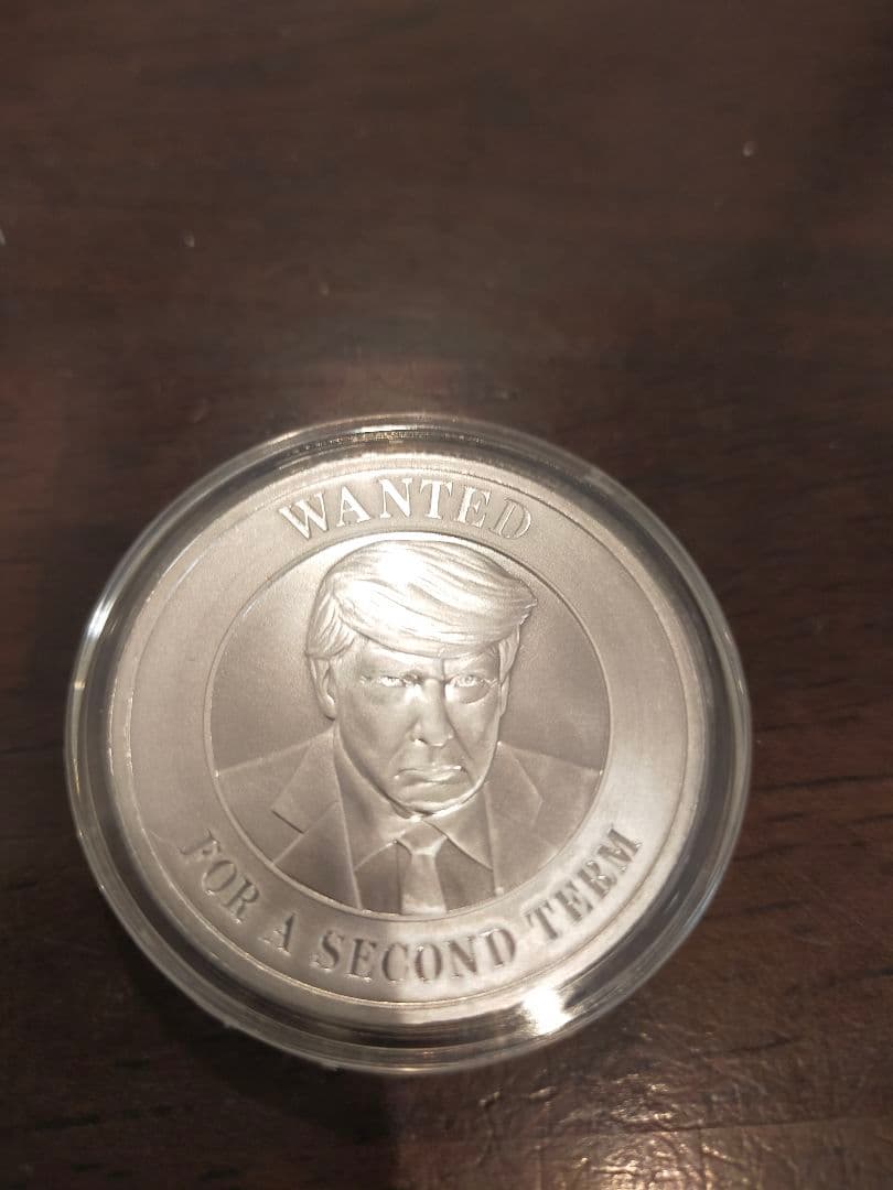トランプ氏第二期再選　純銀 1オンス トランプ大統領 シルバー 第二期再選 純銀 1オンス トランプ大統領