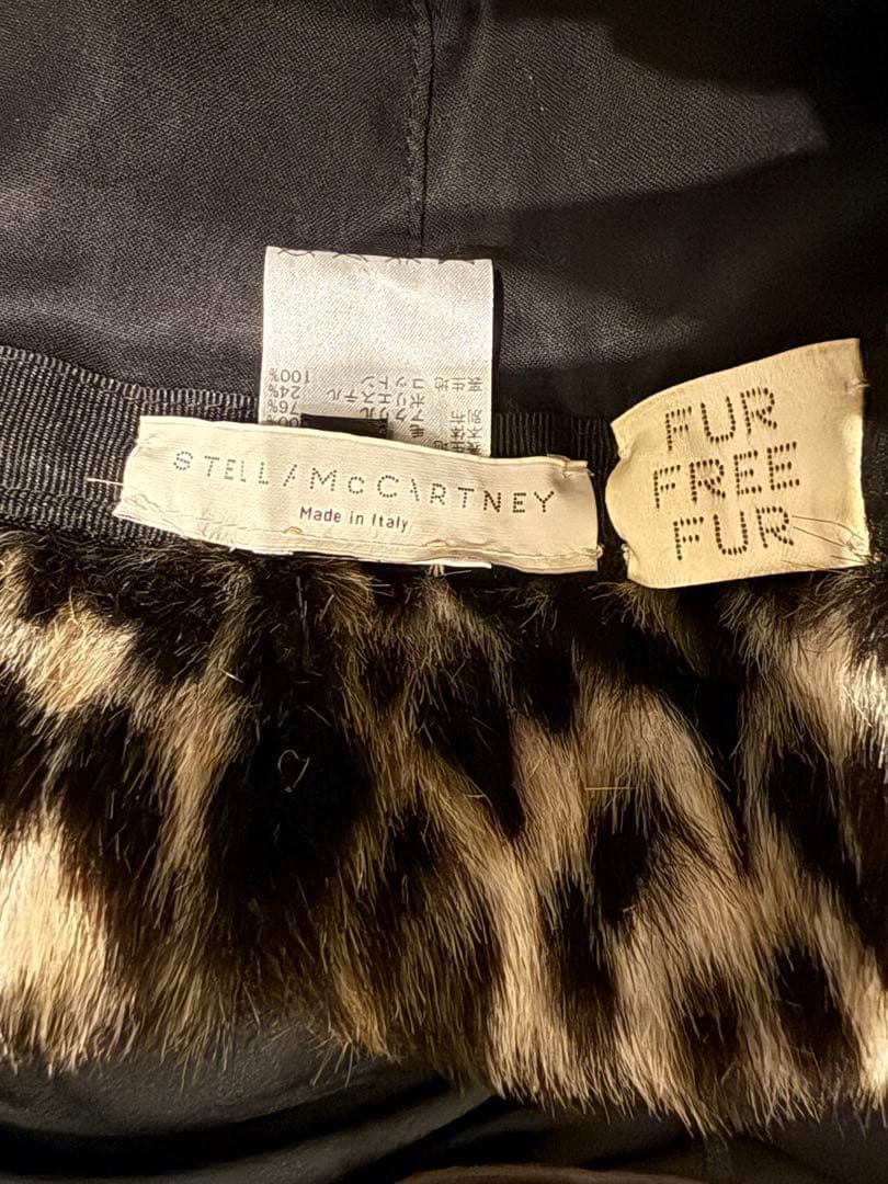 美品）イタリア製Stella McCartney ファー キャップ - メルカリ