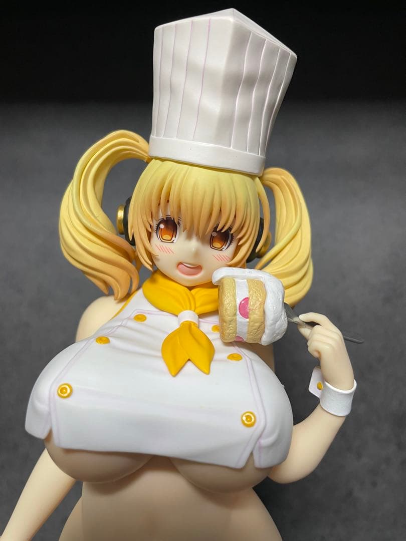 すーぱーぽちゃ子 生フィギュア パティシエVer. 1/6完成品