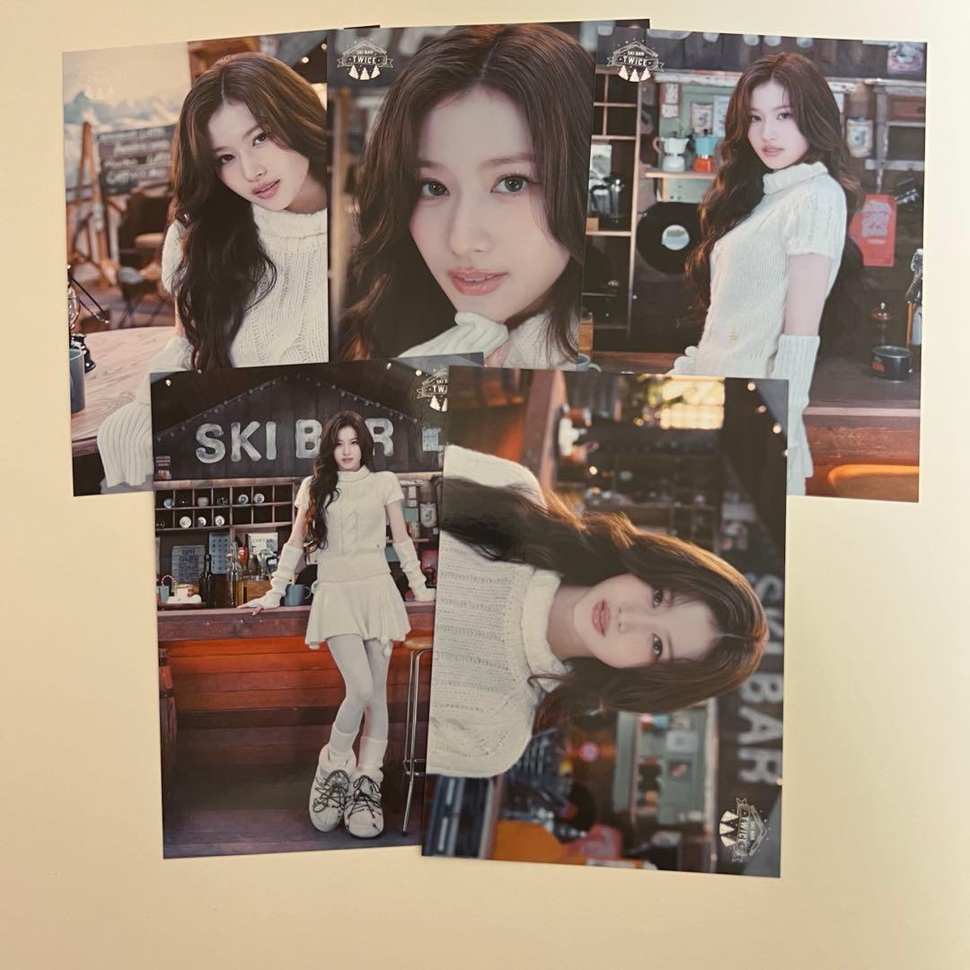 TWICE サナ ラントレ JYPポップアップ SKI BAR - メルカリ