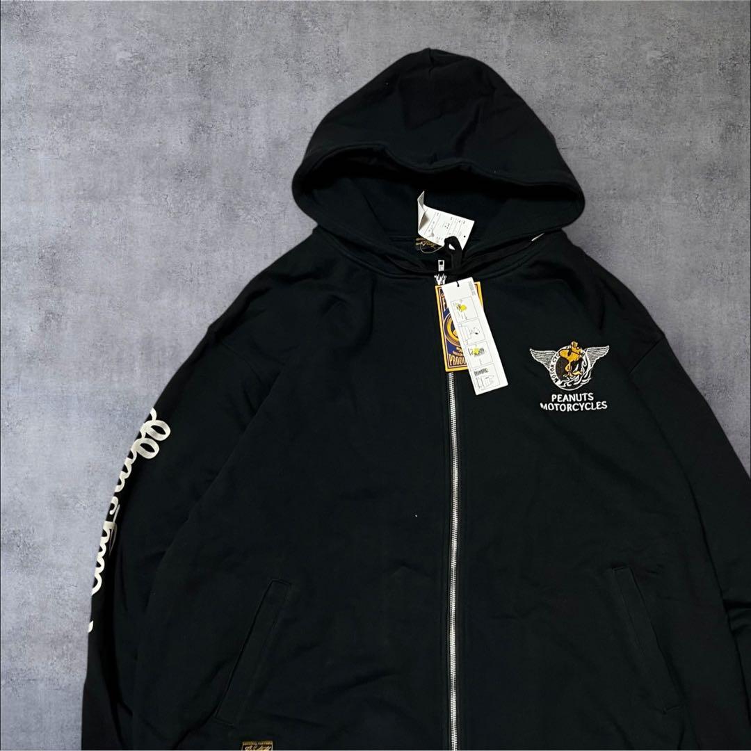 SNOOPY×Flagstaff フーディー アメリカン ウッドストック