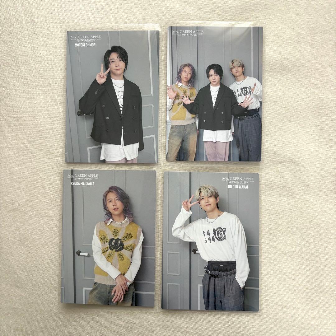 Mrs. green apple ホワイトラウンジ フォトカ セット - メルカリ