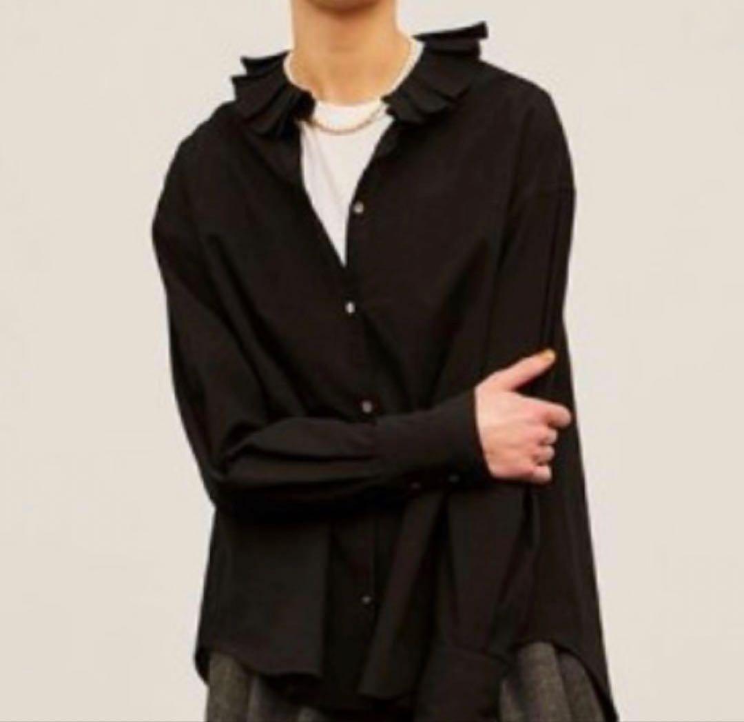 THE SHINZONE RUFFLED BL フリルブラウス34