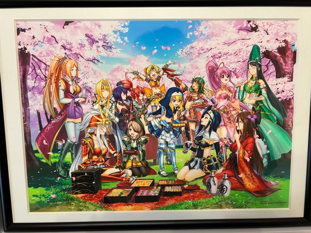 戦国乙女　アートフレーム　2点セット