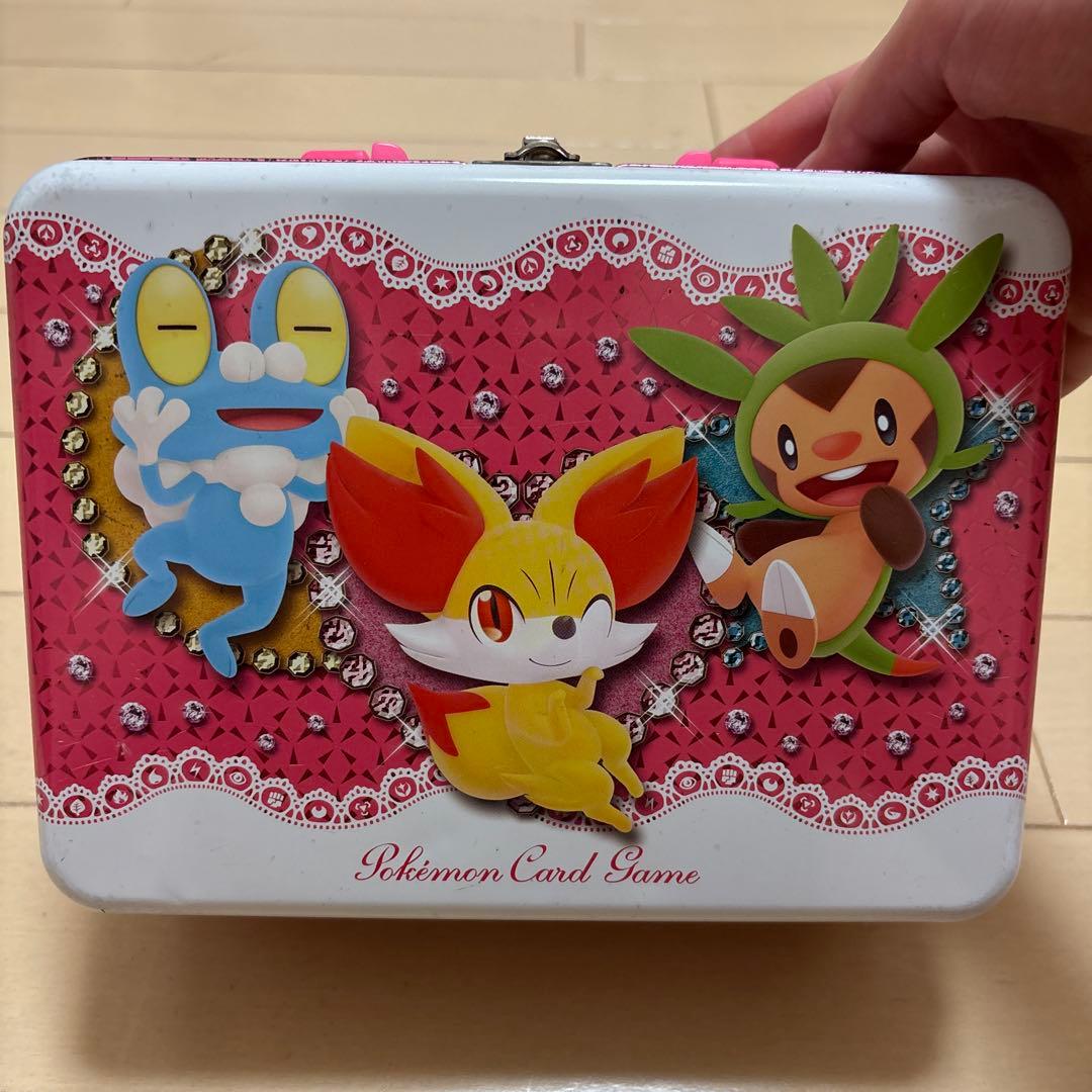 ポケモンカードゲーム　はじめてセットDX for Girlsケースと付属品