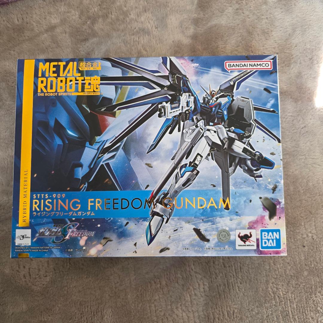 L ROBOT魂 ライジングフリーダムガンダム 未開封 とろ＋ひまつぶし | METAL ROBOT魂[SIDE MS]：ライジングフリーダム