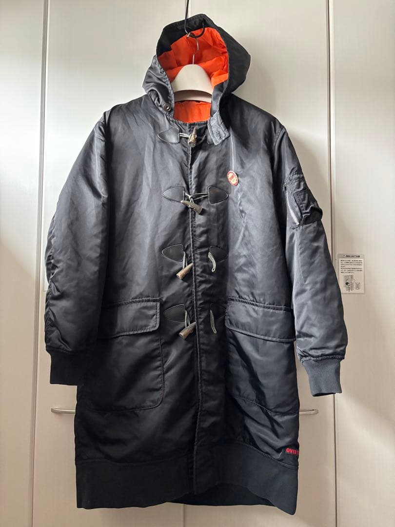 希少　オーバーザストライプス　ナイロンダッフルコート　 グレムリン　MA-1