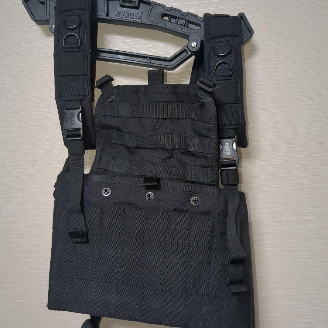 BLACKHAWK 実物旧型チェストリグ 装備一式セット 黒 - メルカリ
