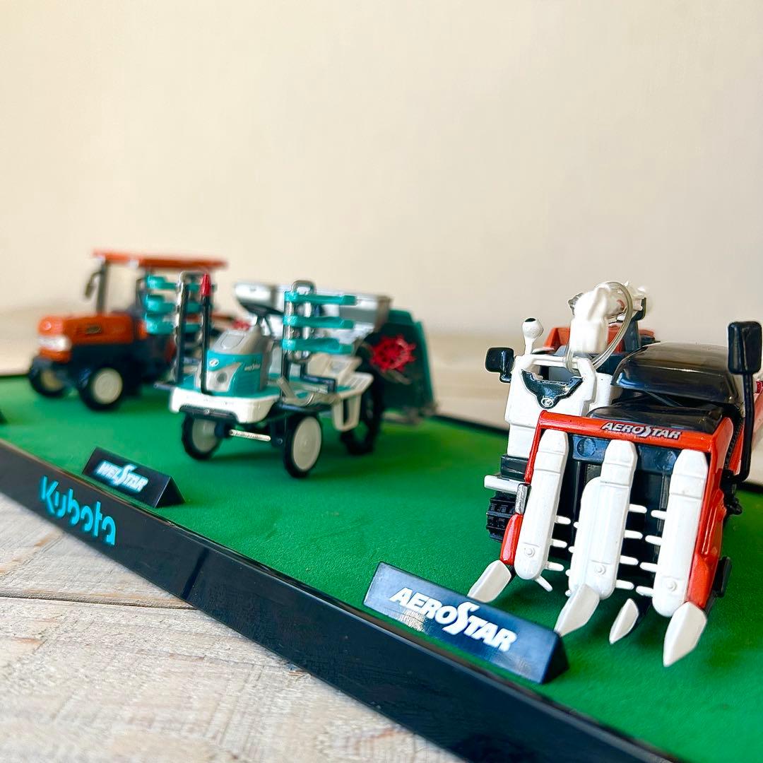 Kubota 農業機械モデルセット クボタ トラクター 田植え機 コンパイル