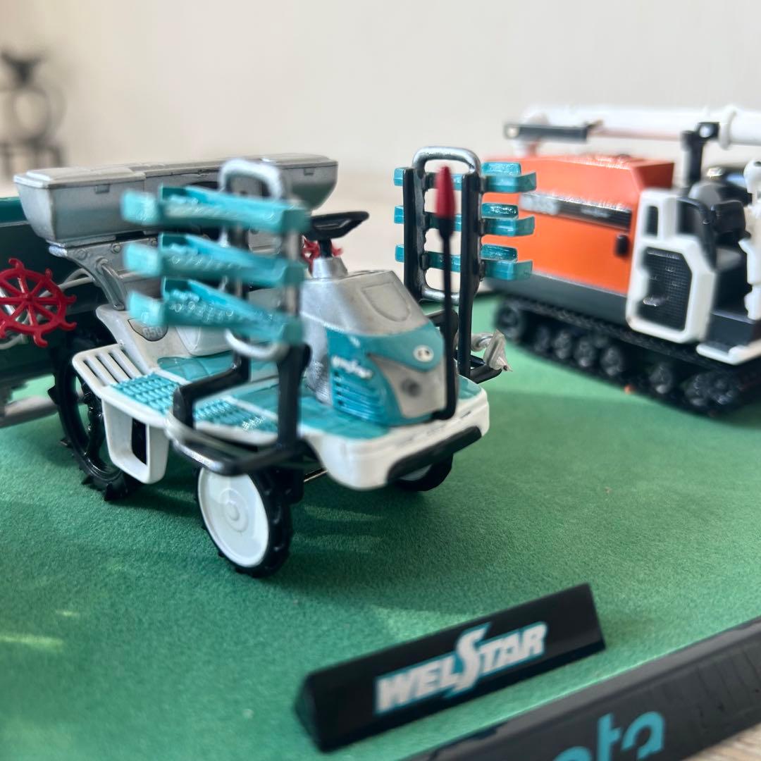 Kubota 農業機械モデルセット クボタ トラクター 田植え機 コンパイル