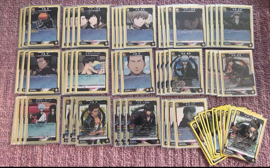 ユニオンアリーナ 構築済 デッキ 銀魂 桂 シャンフロ 赤 黄 プロモ