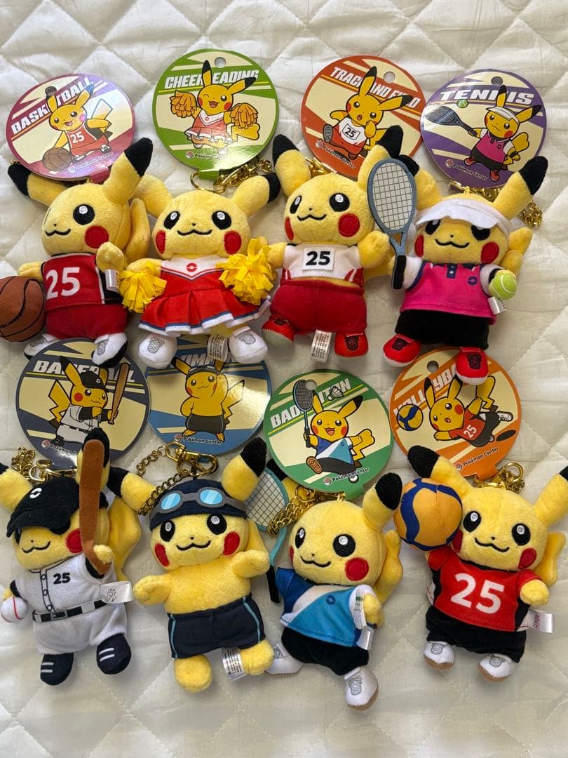 コンプ　マスコット　pokemon sports ピカチュウ スポーツ　バスケ