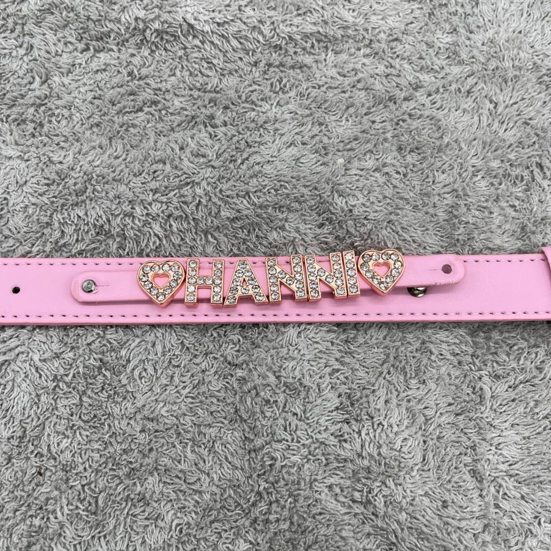 オーダーネームタグ キーホルダー 韓国 アイドル ブレスレット