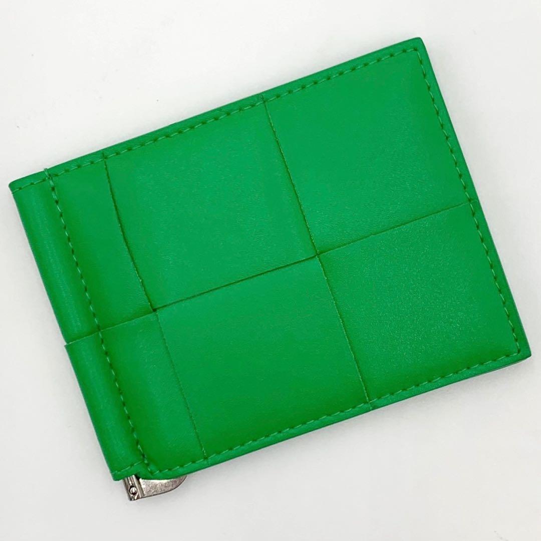 極美品 ボッテガヴェネタ マキシイントレ カセット マネークリップ