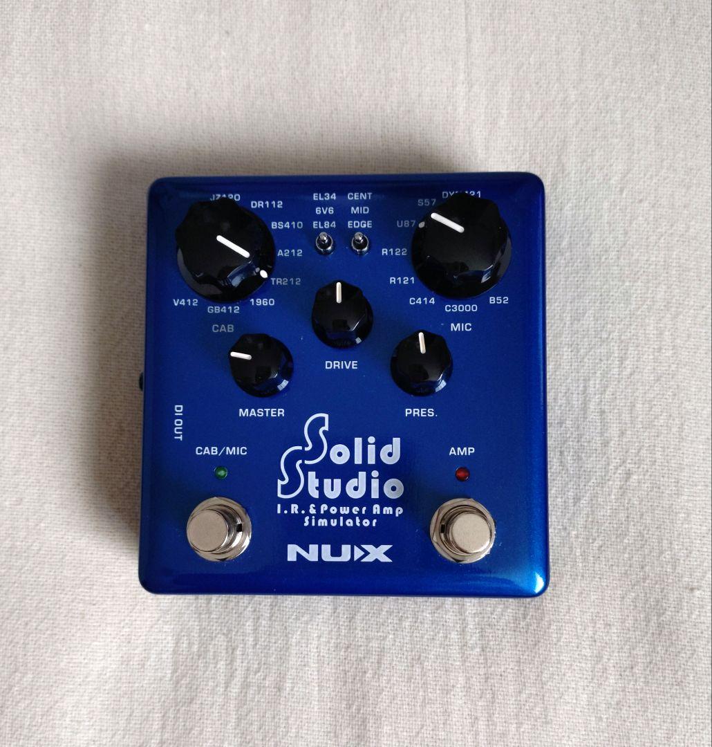 nux SolidStudio NSS-5 IR & パワーアンプシミュレーター