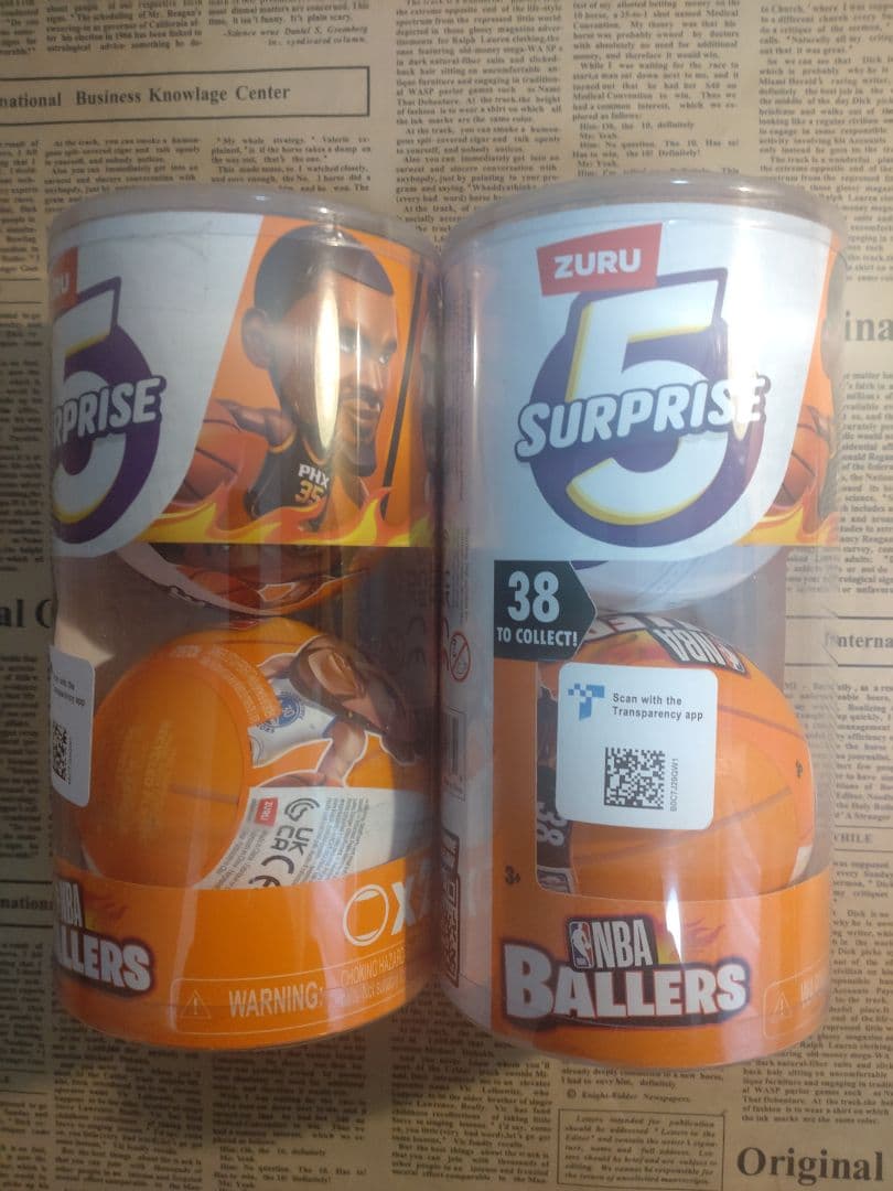 ZURU 5 Surprise NBA Ballers 2個✕2個セット