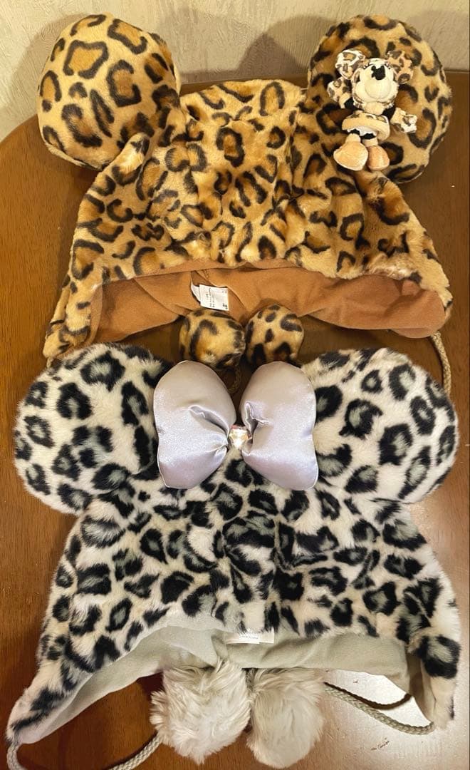 ディズニー ファンキャップ ヒョウ柄 茶 グレー セット ディズニー ヒョウ柄ファンキャップ ヒョウ柄ソックスセット｜Yahoo