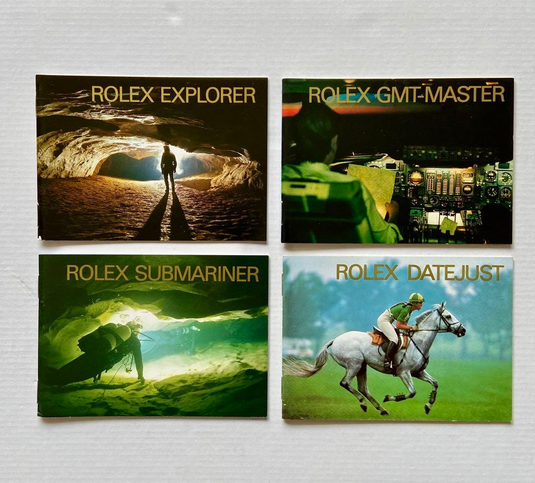 ROLEX 冊子x 4部　全1994年