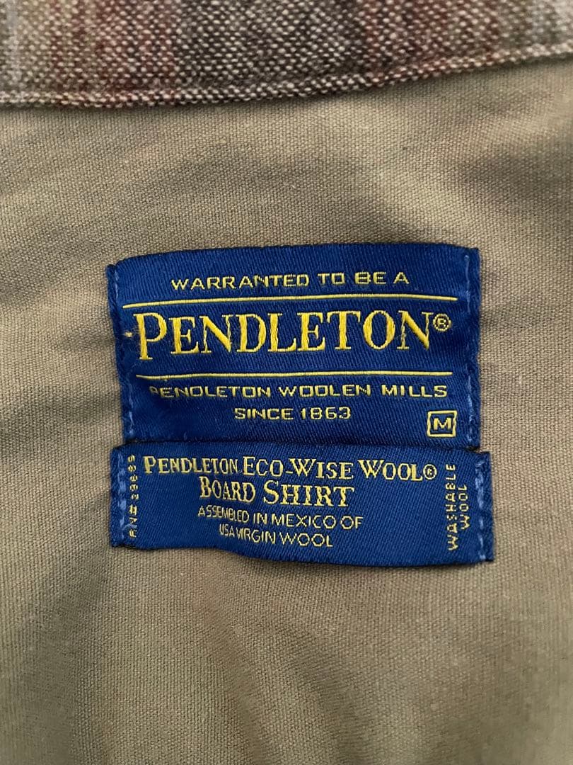 ジェイ アダムス ペンドルトン ウール ボード シャツ オンブレ