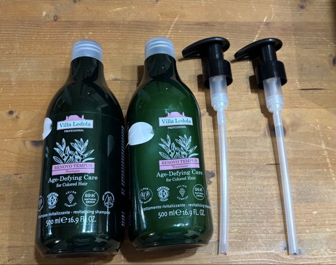 【新品未使用】ヴィラロドラ レノーボ テンプス シャンプー&トリートメント