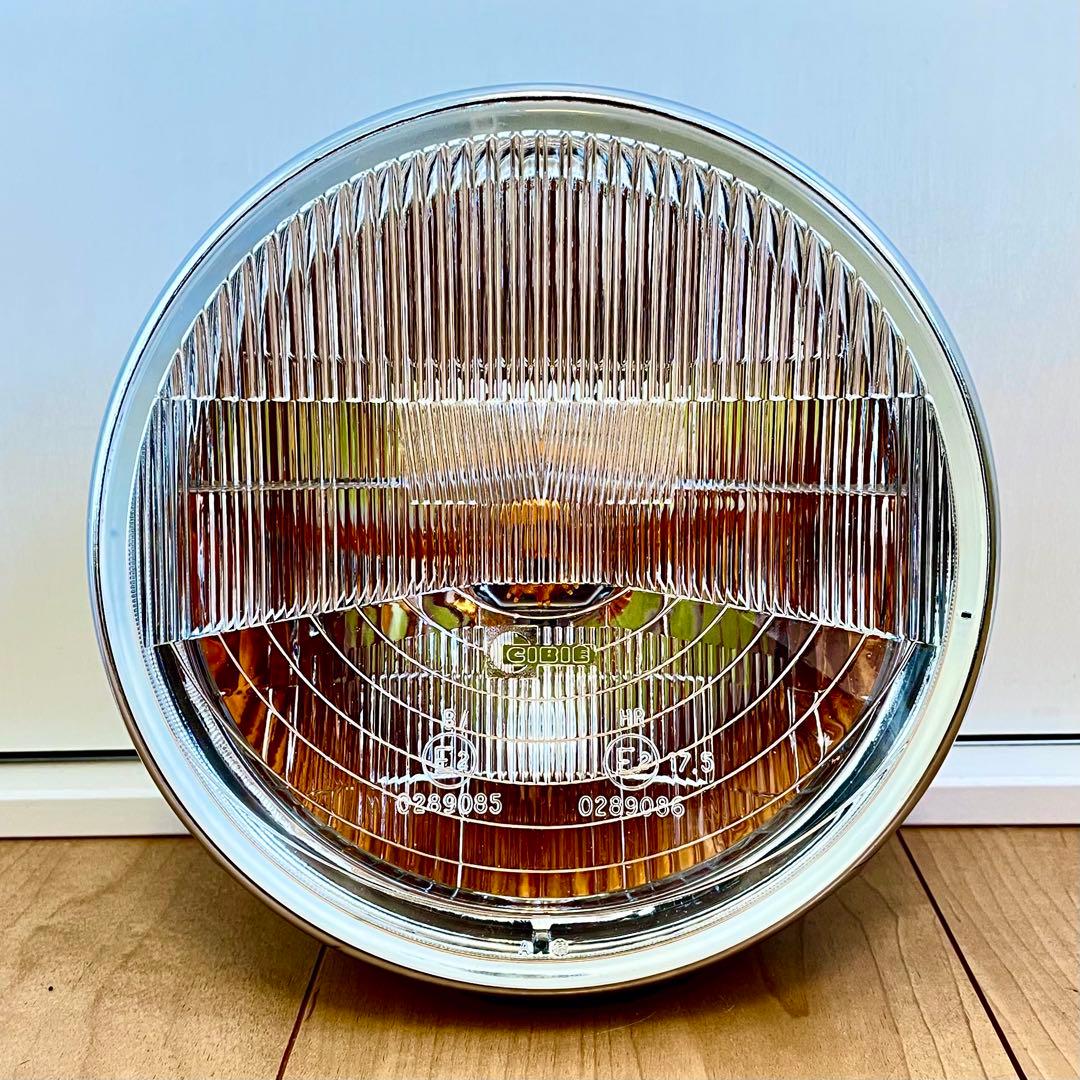 キティ！当時物 シビエ 凹み ヘッドライト CIBIE 極美品 マーシャル