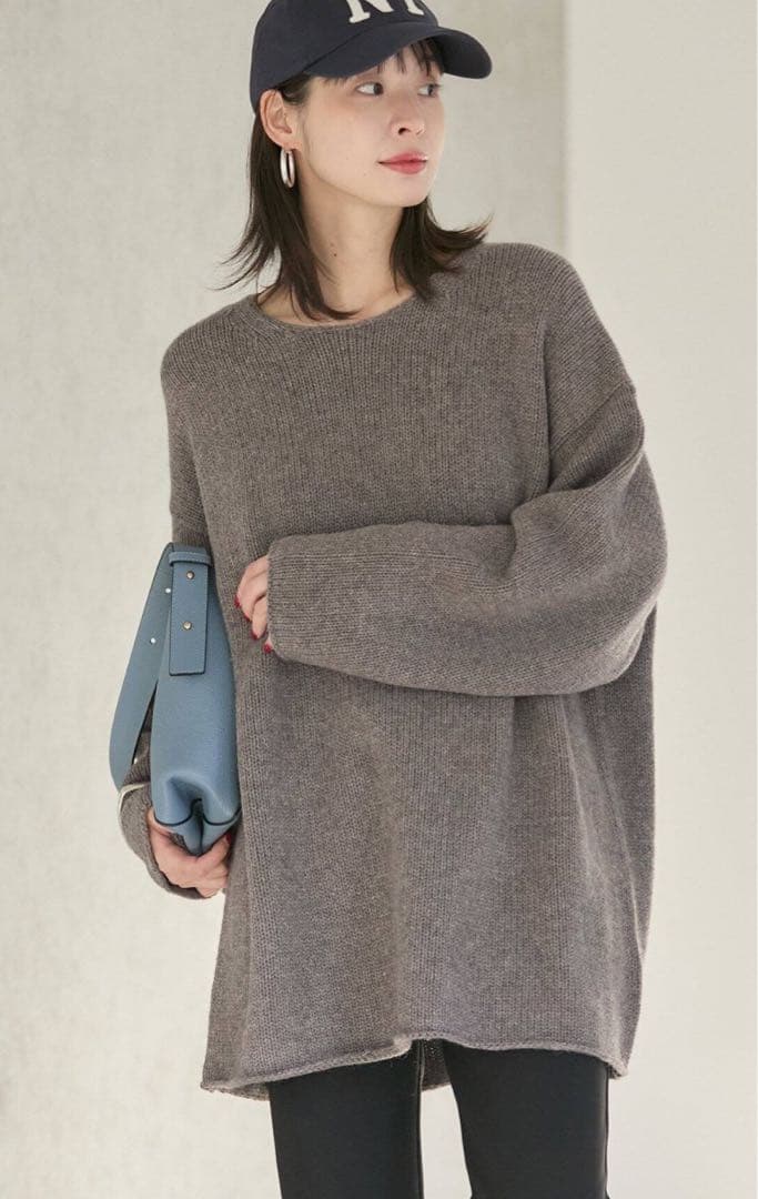 【美品】Plage／WOOL CASHMERE SOFT TUNIC ニット